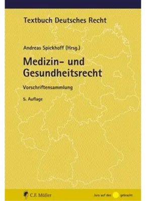 Produktbild von Medizin- und Gesundheitsrecht