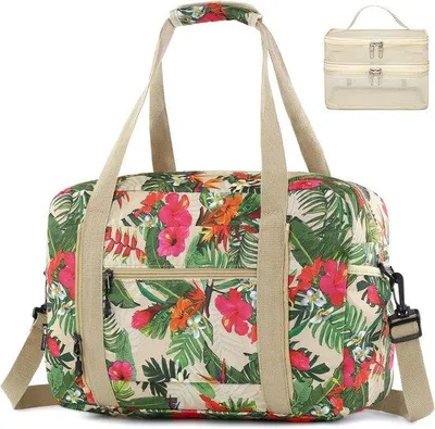 Produktbild von Famanu Reisetasche 25L - Handgepäck für Flugzeuge 40x30x20cm - Multifunktionale Wochenendtasche