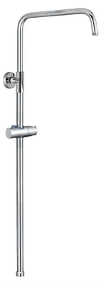 Duschstange verstellbar, Edelstahl Chrom, 850-1080 mm