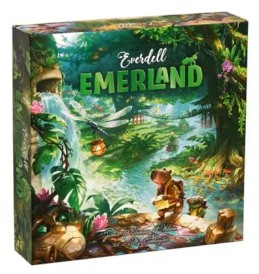 Produktbild von Everdell: Emerland Brettspiel – Archäologische Entdeckungen, Worker-Placement im Dschungel
