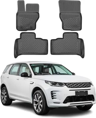 Immagine prodotto di 2016-2025 Land Rover Discovery Tappetini TPE Nero 4 pz
