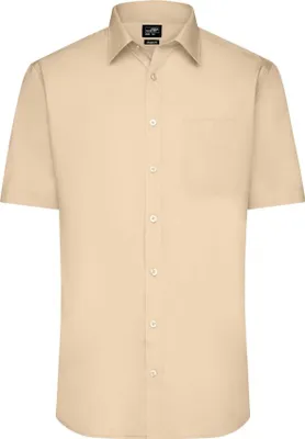 Produktbild von Klassisches Shirt aus pflegeleichtem Mischgewebe stone, Gr. S