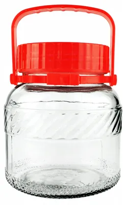 Produktbild von Sezon Glas mit Deckel 1000ml Einmachglas mit Griff
