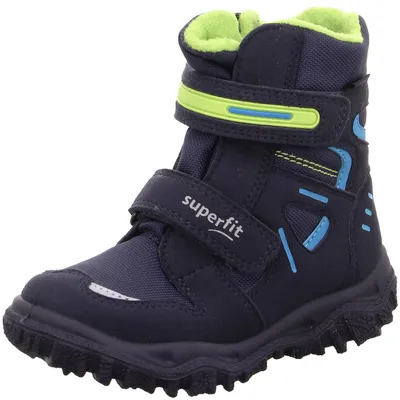 Image de Superfit : Bottes pour garçons, imperméables, bottes d'hiver, couleur bleue, chaussures de loisirs