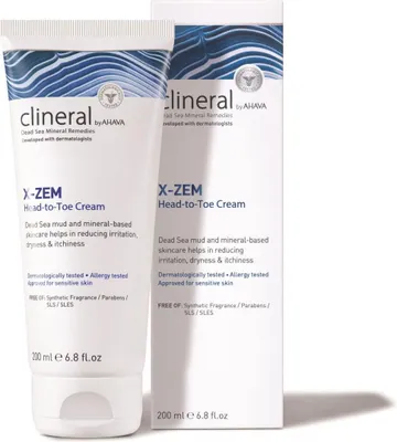 Image de Clineral X-ZEM Crème intensive pour le corps entier (crème de la tête aux pieds) 200 ml