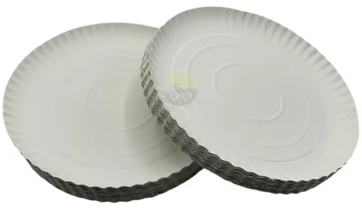 Produktbild von 200 Stück Papier Teller, Durchmesser 28 cm, Einweggeschirr