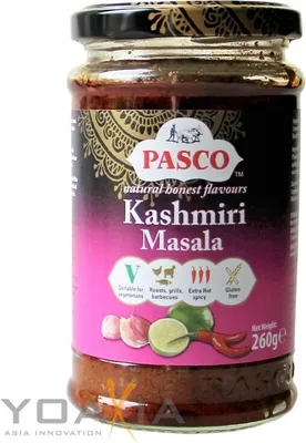 Produktbild von PASCO Kashmiri Masala 260g | Extra Hot & Spicy Currypaste