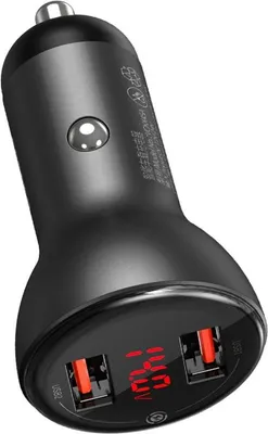 Image de Baseus CCBX-0G chargeur pour appareils mobiles Noir, Gris Auto