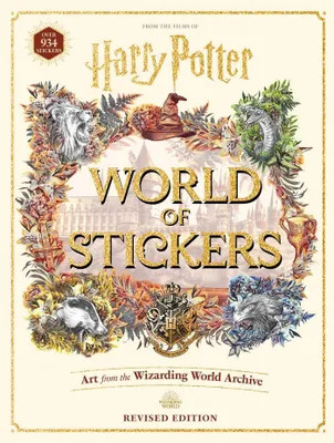 Produktbild von Harry Potter World of Stickers - Sticker Book for Teens and Adults, Officially Licensed