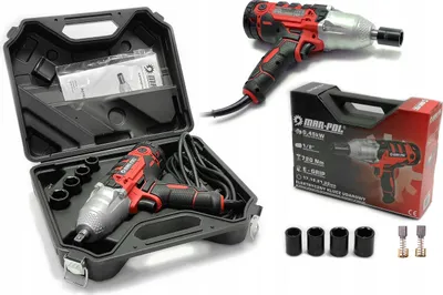 Produktbild von Klucz udarowy 1/2" 720nm + nasadki mar-pol
