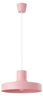 Image de Suspension BILO rose 1xE27 15 W acier 120 x 35 x 35 cm Sollux Lighting