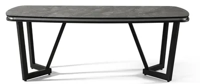 Produktbild von Esstisch Esszimmer Holz Esstische Tisch Stil Modern Schwarz Design
