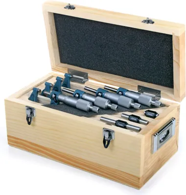 Obrázok produktu pre Sada mechanických mikrometrov 6ks HBM 0 - 150mm