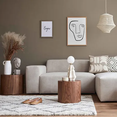Produktbild von Hochflor Teppich Wohnzimmer Schlafzimmer Küche Shaggy Skandinavisch Rautenmuster , Maße:120x170 cm