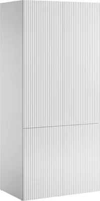 Immagine prodotto di Dmora Guardaroba 2 Ante Esposende 55.5x198.5h cm Bianco, Appendiabiti 2 Ripiani