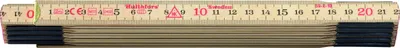 Image de Hultafors Schwedenmeter Modell 59-2-10 schwedische Glasbirke Messbereich 2000 mm