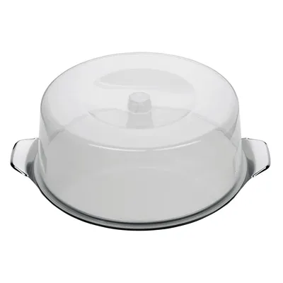 Produktbild von my basics 9583-07 mb Tortenplatte Edelstahl mit bruchfester Haube, ø 30 cm, Höhe 11 cm, silber (1 Stück)