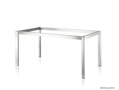 Produktbild von Tischgestell T50 900 Edelstahloptik 888 x 888 x 720 m