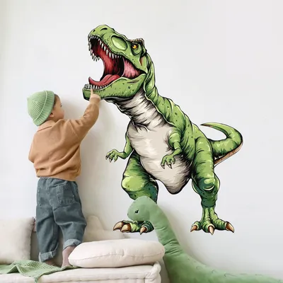 Immagine prodotto di Solidchoice - Adesivi murali con grandi dinosauri per bambini