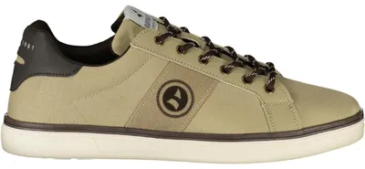 Produktbild von Bequeme Herrensportschuhe in Beige mit braunen Kontrasten