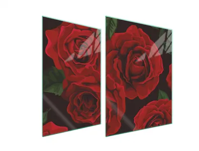 Immagine prodotto di Piastra Protettiva In Vetro Per Le Rose 70X52