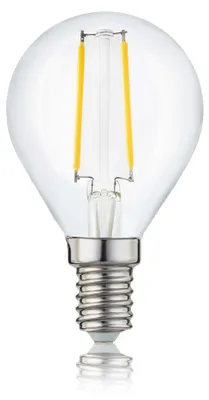 Produktbild von LED Birne Glühlampe Leuchtmittel Lampe E14 Warmweiß 2700 K 2,5W klar 1 Stück