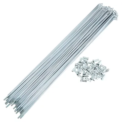 Productafbeelding van Universele Fiets Spaken 12G 301mm Lengte Zilver