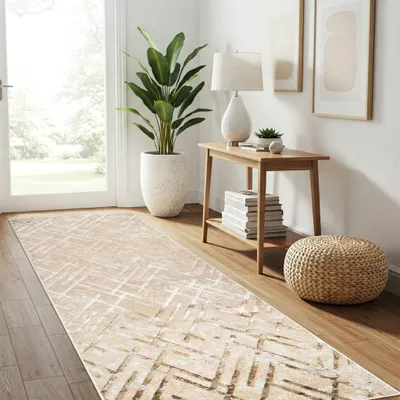 Obrázek produktu pro Koberec běhoun chodba koberec krátký vlas moderní most obývací pokoj ložnice design 70 x 250 cm