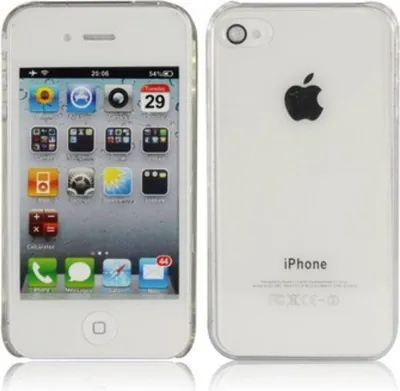 Zdjęcie produktu dla Etui ochronne na telefon komórkowy iPhone 4 / 4s przezroczyste