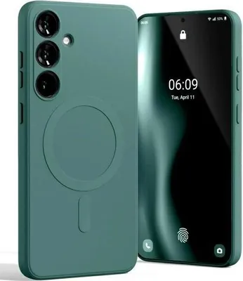 Zdjęcie produktu dla Mercury Magsafe Semi-Silicone Sam S24 Fe S721 Zielony /Green