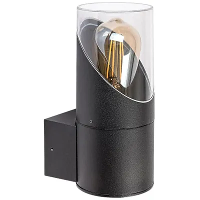 Produktbild von Rabalux 7236 Außenwandleuchte Novigrad, E27, Aluminium, schwarz, rund, Modern, IP54, ø85mm