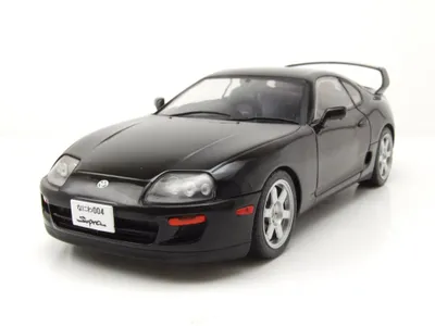 Produktbild von Solido 421186356 Toyota Supra MK4 A80 1993 schwarz 1:18