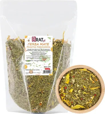 Obrázok produktu pre Yerba Mate Spicy Orange 500g