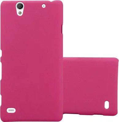 Produktbild von Cadorabo Schutzhülle für Sony Xperia C4 Hülle in Pink Etui Hard Case Handyhülle Cover