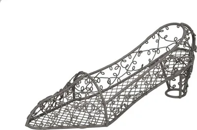 Obrázok produktu pre Drahtschuh zum Bepflanzen L19cm