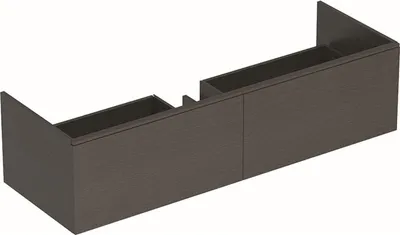 Produktbild von Geberit Xeno 2 Waschtischunterschrank, 1395x350x473 mm, 2 Schubladen, 500.348.43.1