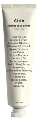 Image de ABIB Jericho Rose Creme Nutrition Tube 75 ml - Crème nourrissante Jericho Rose en tube