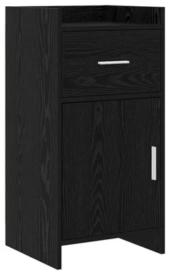 Produktbild von Sideboard Schwarze Eiche 40 x 36 x 80 cm Holzwerkstoff - Kommoden c3941
