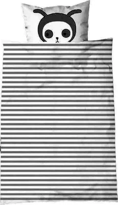 Produktbild von LuckyBoysunday Duvet Cover Nulle 100 x 70 cm weiß/grau