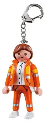 Productafbeelding van PLAYMOBIL Figuren 6666, Sleutelhanger, Meerdere kleuren, Kunststof, Vanaf 4 jaar, Geschikt voor jongens en meisjes, CE-markering