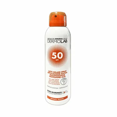 Produktbild von Dermolab Sun Milk Spray, Sonnenmilch, Körper, Spray, Feuchtigkeitsspendend, Schutz, Glättend, Jeder Hauttyp, 150 ml