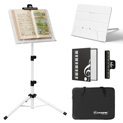 Image de Support pliable 2-en-1 pour partitions musicales