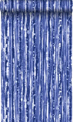Produktbild von Origin Wallcoverings Tapete Streifen Blau 53 cm x 10.05 m