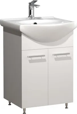 Produktbild von LisaloM Waschbeckenunterschrank weiß.