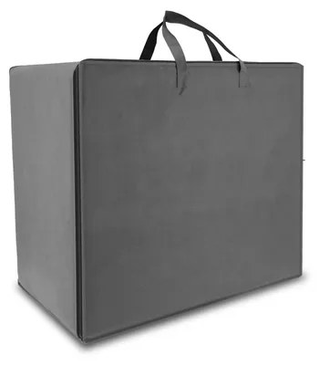 Image de Sac de rangement Beautissu pour couvertures, oreillers, VS95 67x80x42 cm Gris