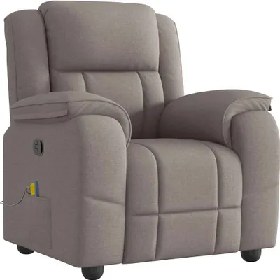 Obrázok produktu pre masážne kreslo vidaXL Taupe Fabric