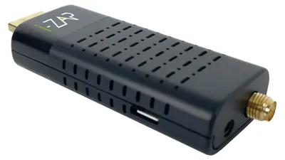 Produktbild von i-ZAP T406, Terrestrisch, HD, DVB-T, DVB-T2, H.265, HEVC, Schwarz, Digital