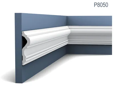 Produktbild von Orac Decor P8050 LUXXUS Wandleiste Friesleiste Stuck Leiste Profil stoßfest 2 m