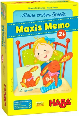 Image de Mes premiers jeux - Maxis Memo
