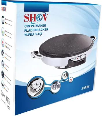 Produktbild von Shov Granite Marble Flatbread Baker Sac Crepe Yufka Katmer Grill